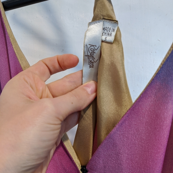 Rory Beca multicolor tie dye silk maxi dress - Picture 5 of 5